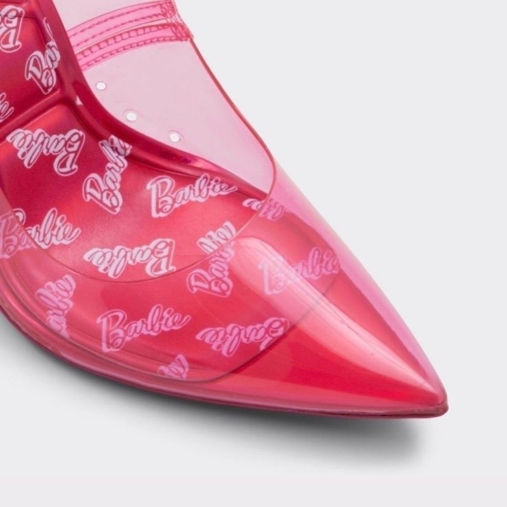 Aldo‎ x Barbie Barbiestessy Pink Rhinestone Malibu Dreamhouse Pumps Heels New - Picture 4 of 12
